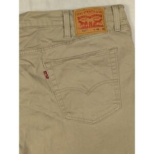 Levi's 541 Athletic Taper Tan 5-pocket Mens Jeans Size 42